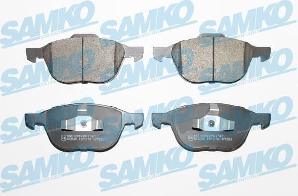 Brake Pad Set, disc brake 5SP1190 . - image 2