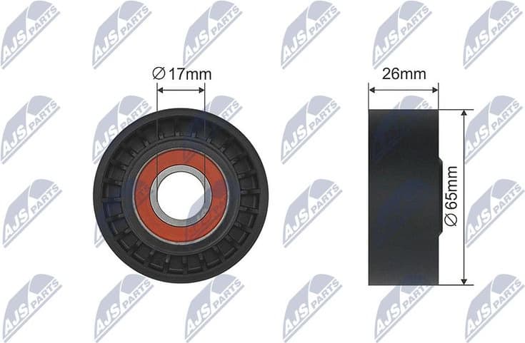 Deflection Pulley/Guide Pulley, V-belt RNK-ME-023