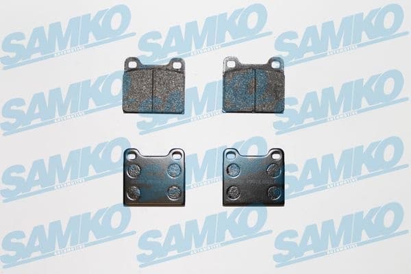 Brake pads rear 5SP024 - image 2