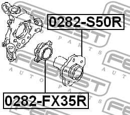 Wheel Hub 0282-S50R - image 2