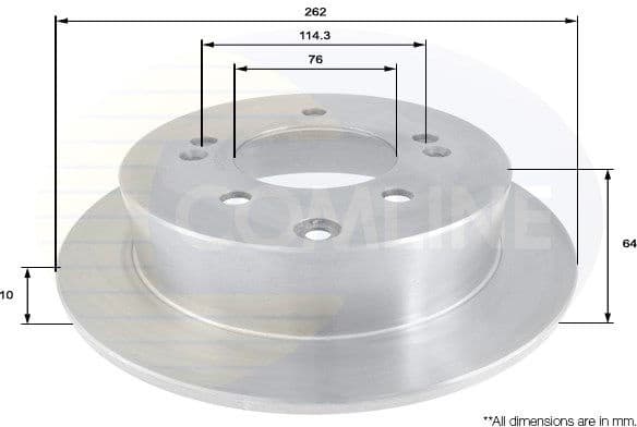 Brake Disc COATED ADC2403 - image 2