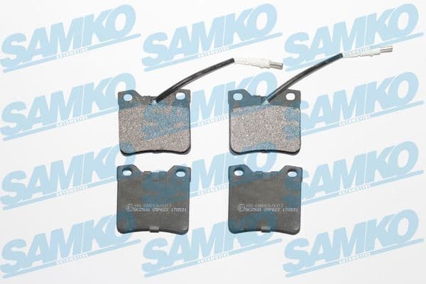 Brake Pad Set, disc brake 5SP623 . - image 2