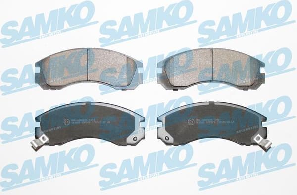Brake Pad Set, disc brake 5SP578 . - image 2