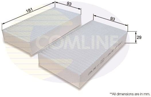 Filter, cabin air EKF3402 - image 2