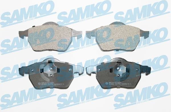 Brake pads front 5SP772 - image 2