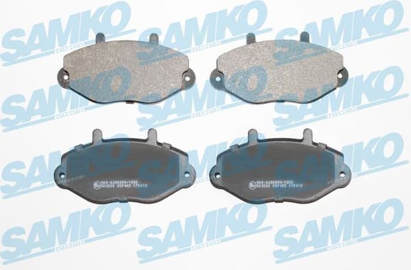 Brake Pad Set, disc brake 5SP482 . - image 2