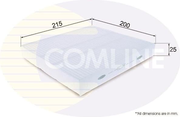 Filter, cabin air EKF331 - image 2