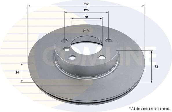 Brake Disc COATED ADC2914V - image 2