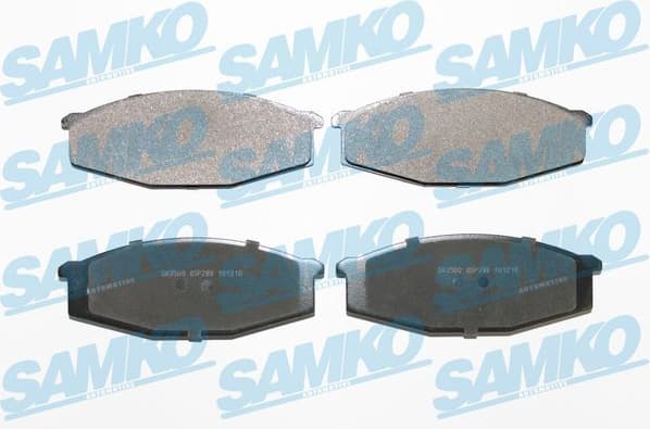 Brake Pad Set, disc brake 5SP289 - image 2