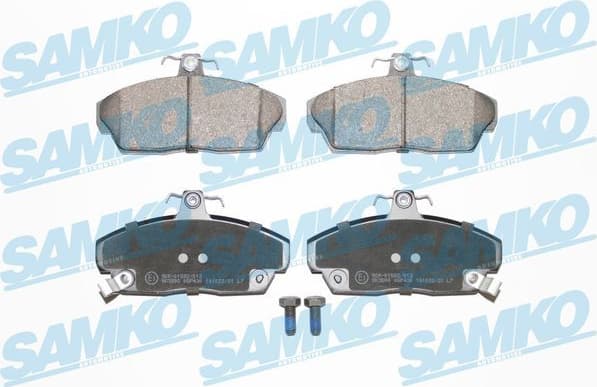 Brake Pad Set, disc brake 5SP430 . - image 2