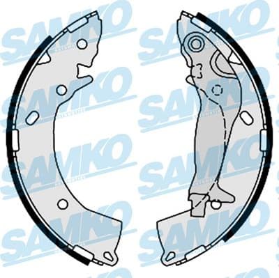 Brake shoes 88670 - image 2