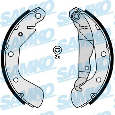 Brake shoes 88120 - image 2