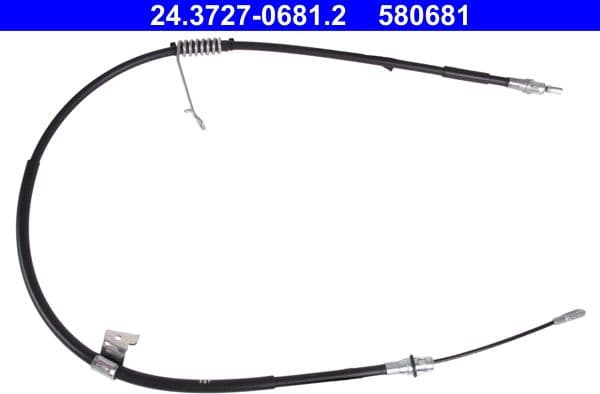 Cable Pull, parking brake 24.3727-0681.2 - image 2