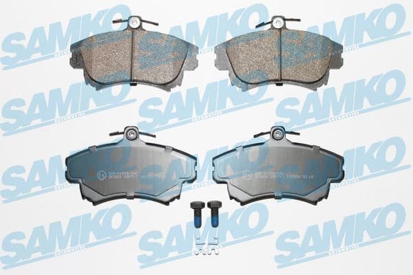Brake Pad Set, disc brake 5SP711 . - image 2