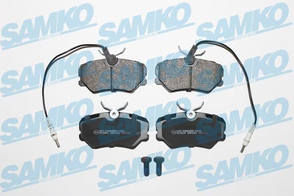 Brake Pad Set, disc brake 5SP293 - image 2