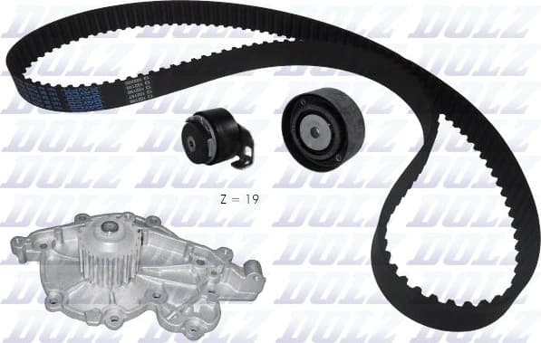Water Pump & Timing Belt Kit KD019