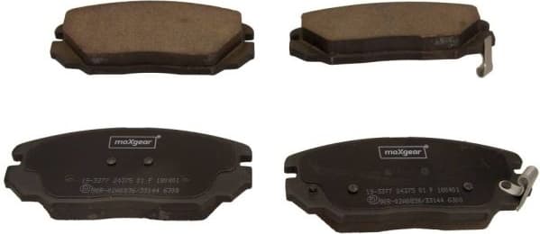 Brake Pad Set, disc brake 19-3377