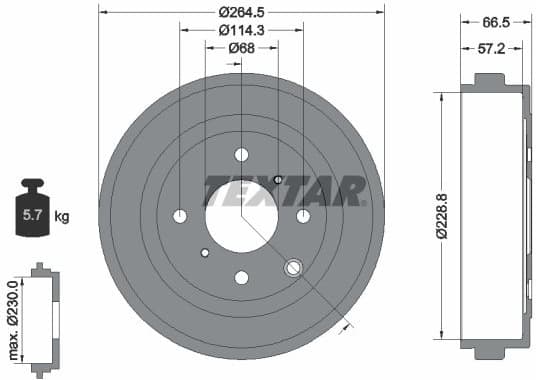 Brake Drum 94046400