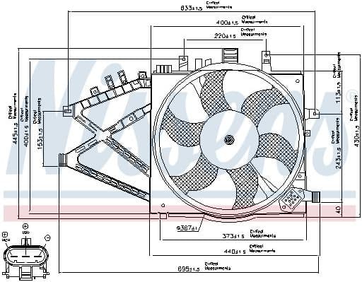 Fan, engine cooling 85190 - image 6
