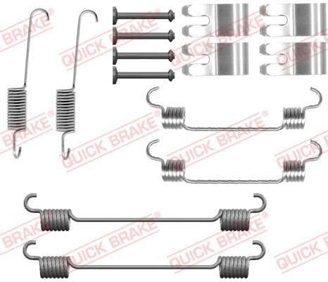 Accessory Kit, brake shoes 105-0076