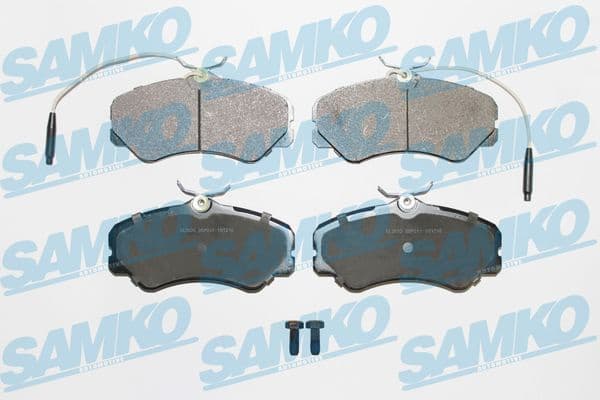 Brake Pad Set, disc brake 5SP011 - image 2