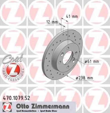 Brake Disc SPORT BRAKE DISC Z 470.1079.52