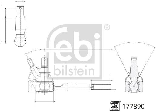 Tie Rod End 177890 - image 2