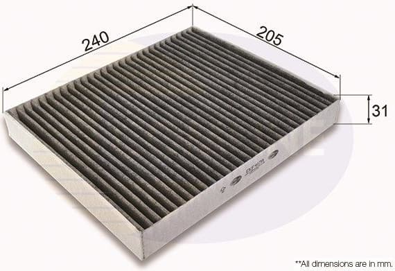 Filter, cabin air EKF417A - image 2