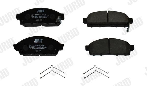 Brake Pad Set, disc brake 573916J - image 2