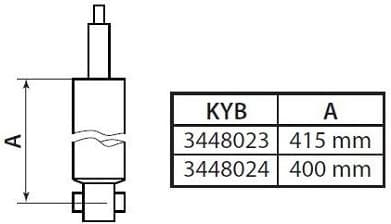 Shock Absorber Excel-G 3448023