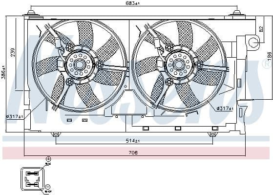 Fan, engine cooling 85084 - image 7