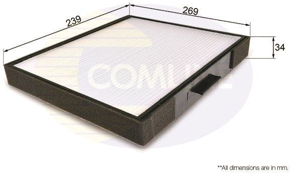 Filter, cabin air EKF208 - image 2