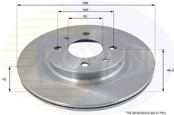 Brake Disc COATED ADC2402V