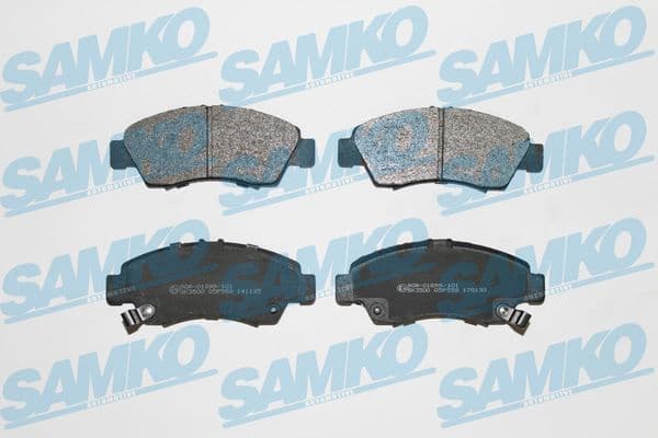 Brake Pad Set, disc brake 5SP558 - image 2