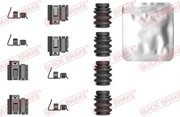 Accessory Kit, disc brake pad 109-0119