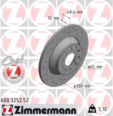 Brake Disc SPORT BRAKE DISC Z 600.3252.52