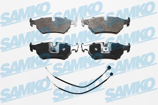 Brake Pad Set, disc brake 5SP497 . - image 2