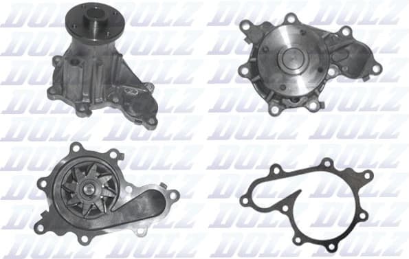 Water Pump, engine cooling N160