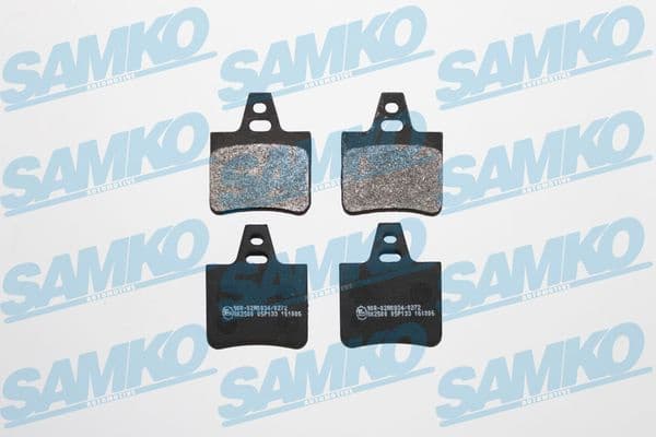 Brake Pad Set, disc brake 5SP133 - image 2