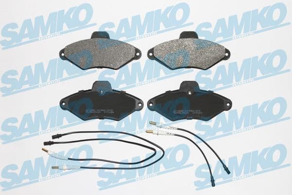 Brake Pad Set, disc brake 5SP487 . - image 2