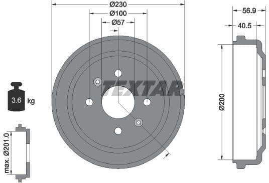 Brake Drum 94032100