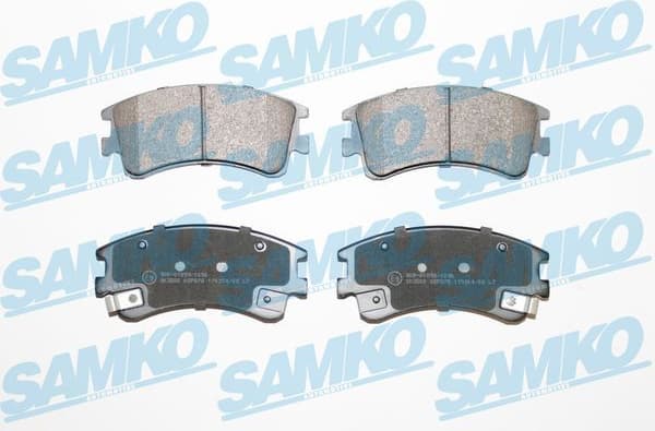 Brake Pad Set, disc brake 5SP878 . - image 2