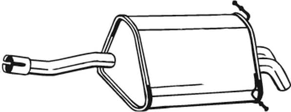 Rear Muffler 175-035