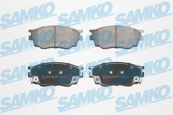 Brake pads front 5SP877. - image 2