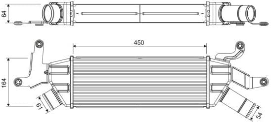 Charge Air Cooler 818370