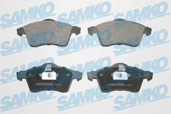 Brake Pad Set, disc brake 5SP645 . - image 2