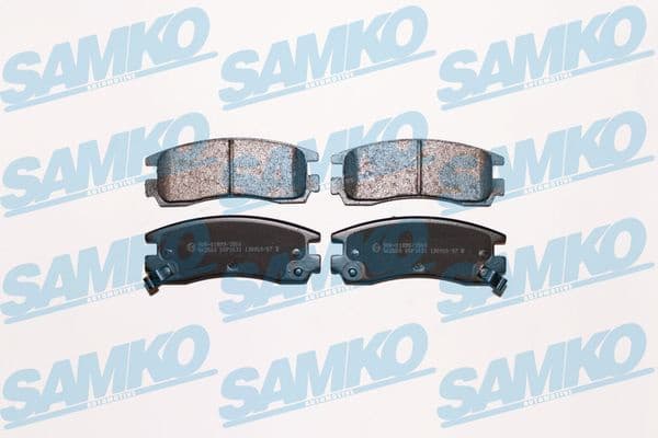 Brake Pad Set, disc brake 5SP1031 . - image 2