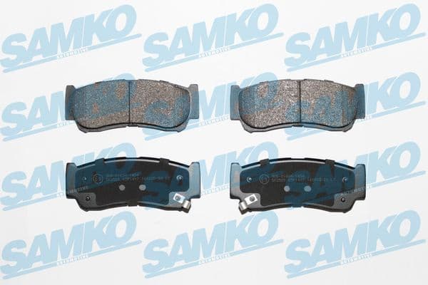 Brake Pad Set, disc brake 5SP1417. - image 2