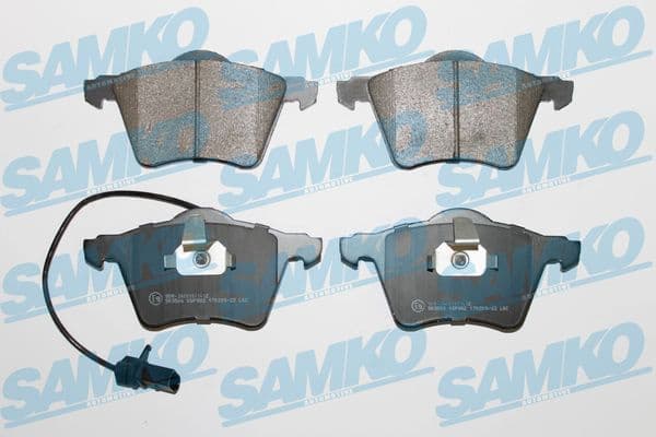Brake Pad Set, disc brake 5SP982 . - image 2