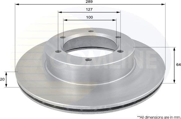 Brake Disc ADC0173V - image 2